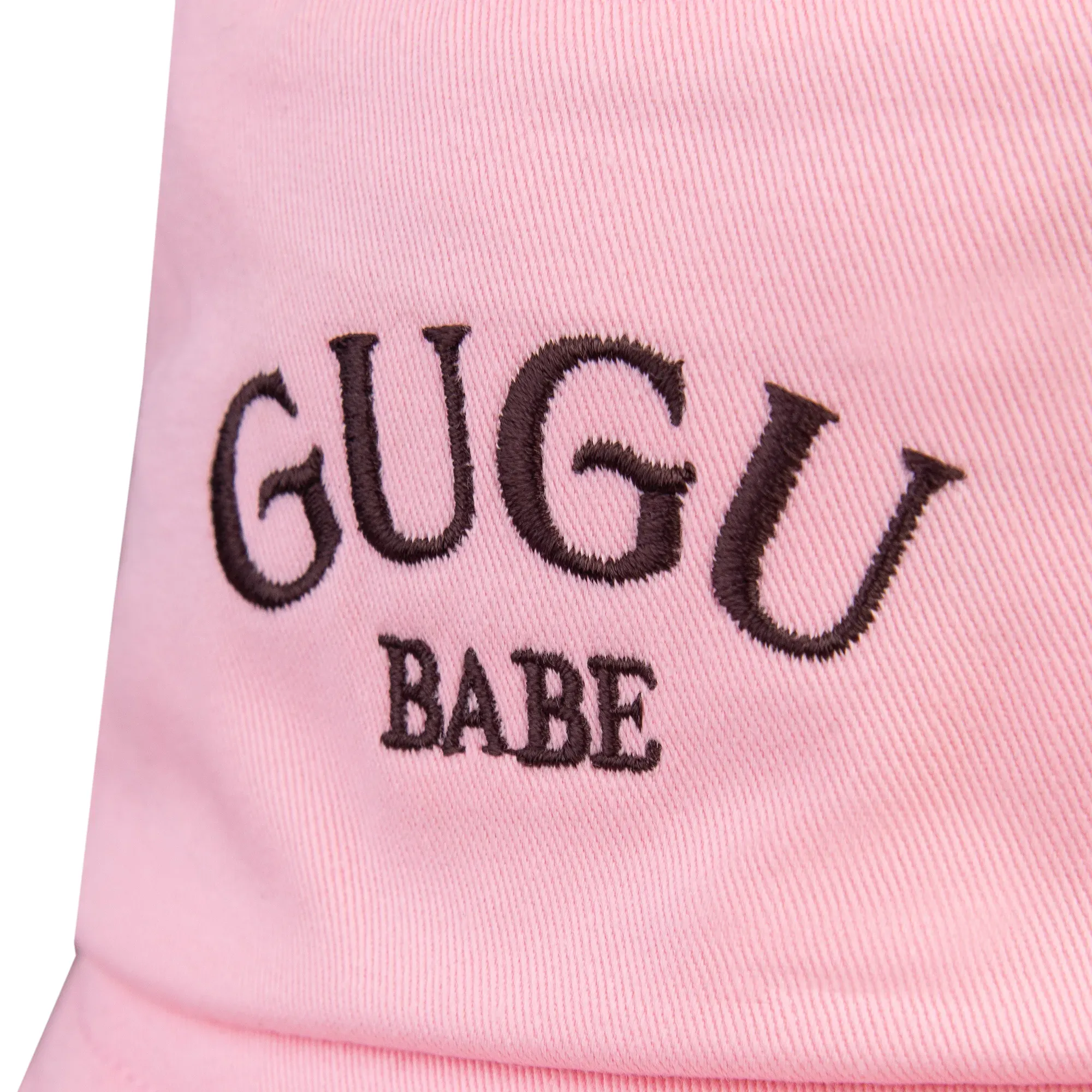 bucket hat "GUGU BABE" pink - Image 3