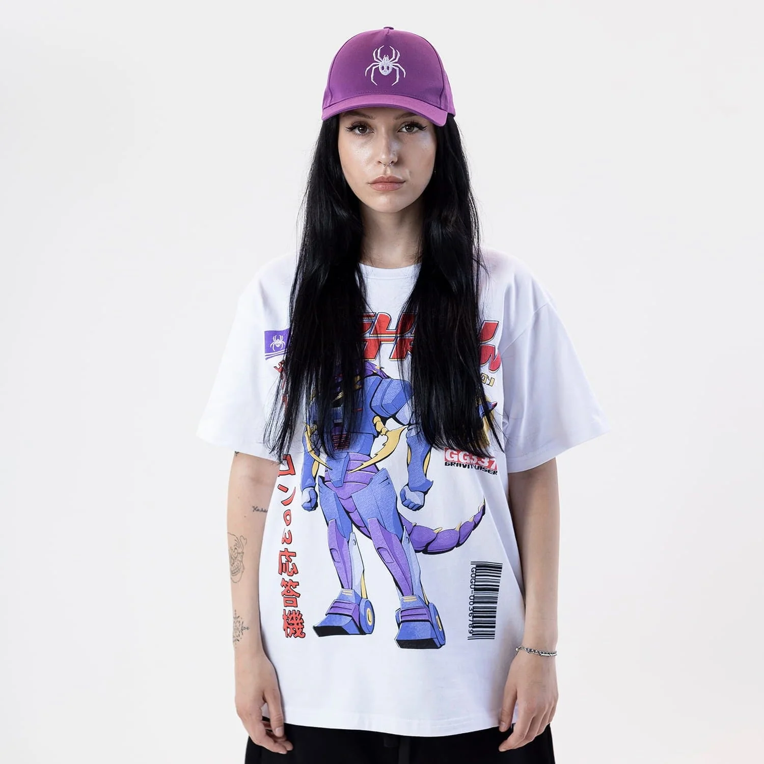 czapka z daszkiem "GUGU" violet - Image 4