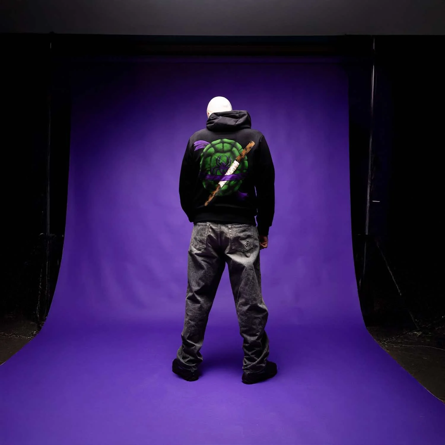 hoodie „DONATELLO" black - Image 5