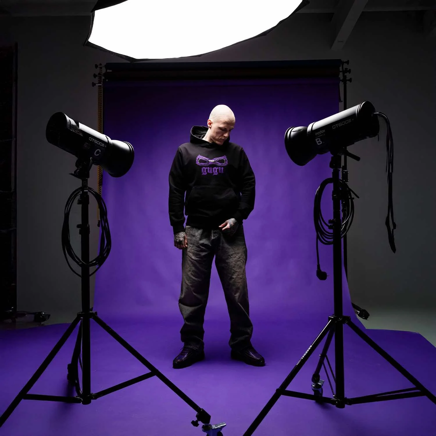 hoodie „DONATELLO" black - Image 7