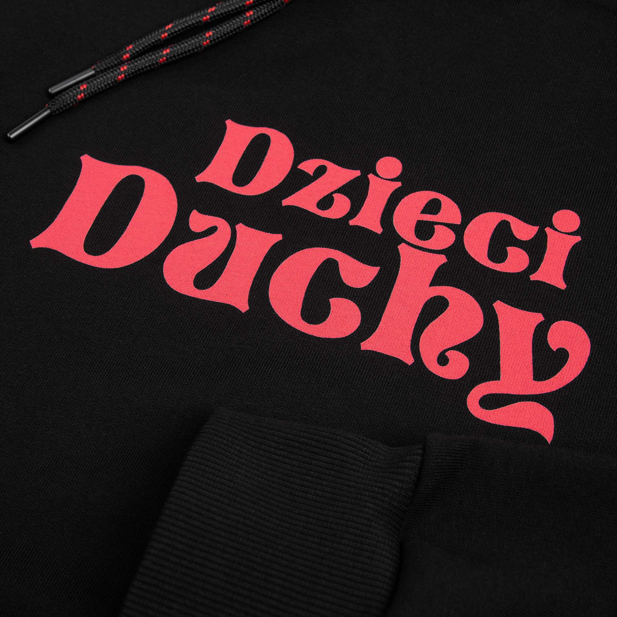 hoodie "DZIECI DUCHY REMIX" black - Image 3