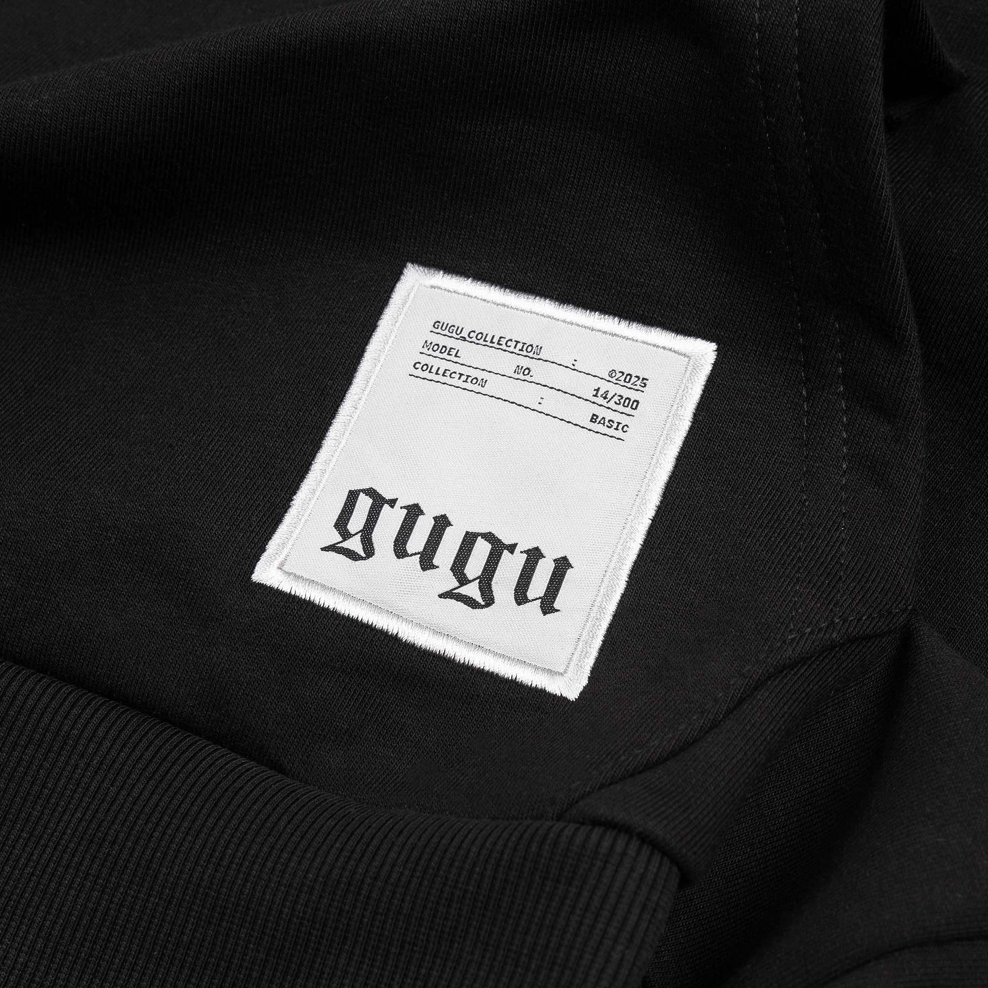 hoodie "GUGU SPIDER" black - Image 4