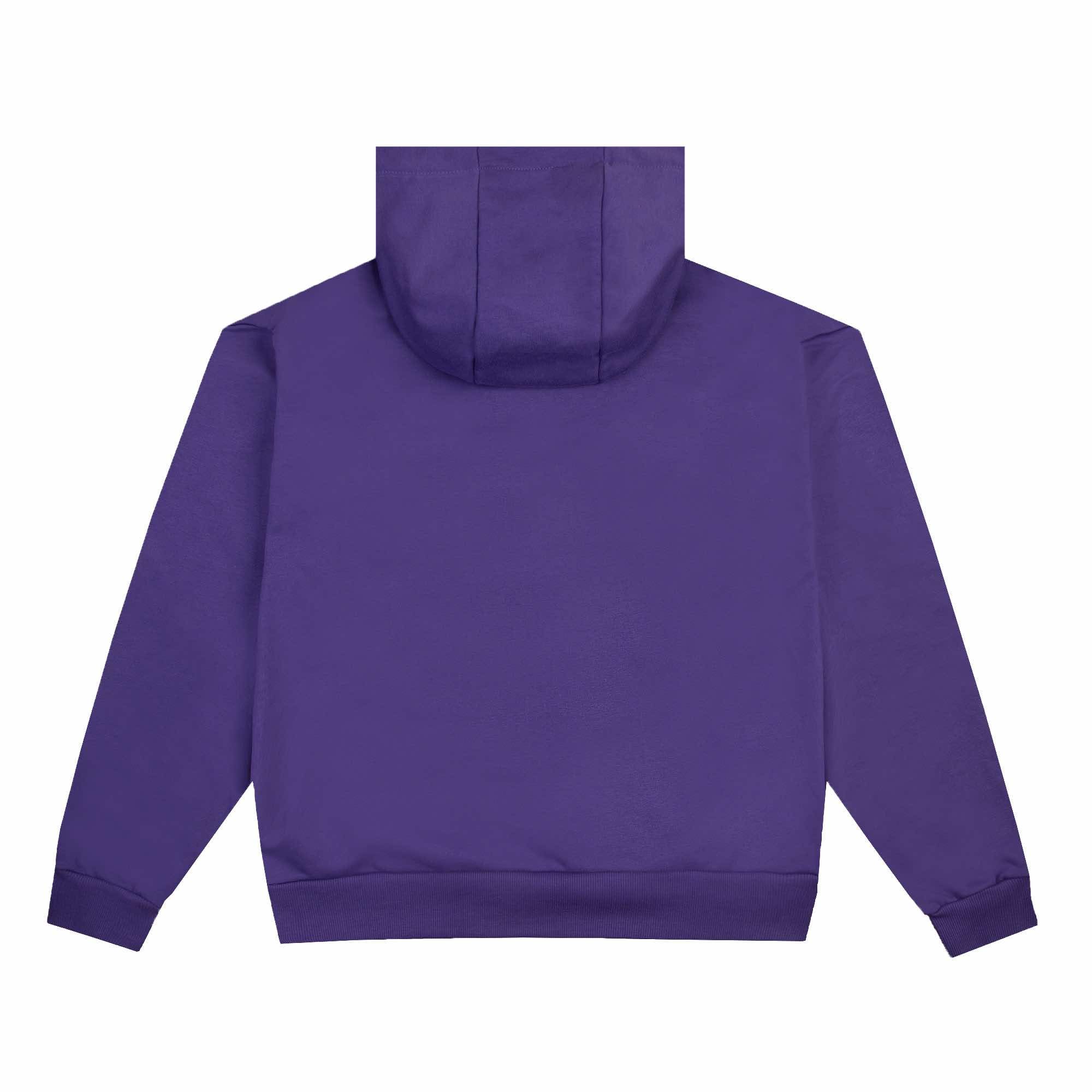 hoodie "GUGU SPIDER" violet - Image 3