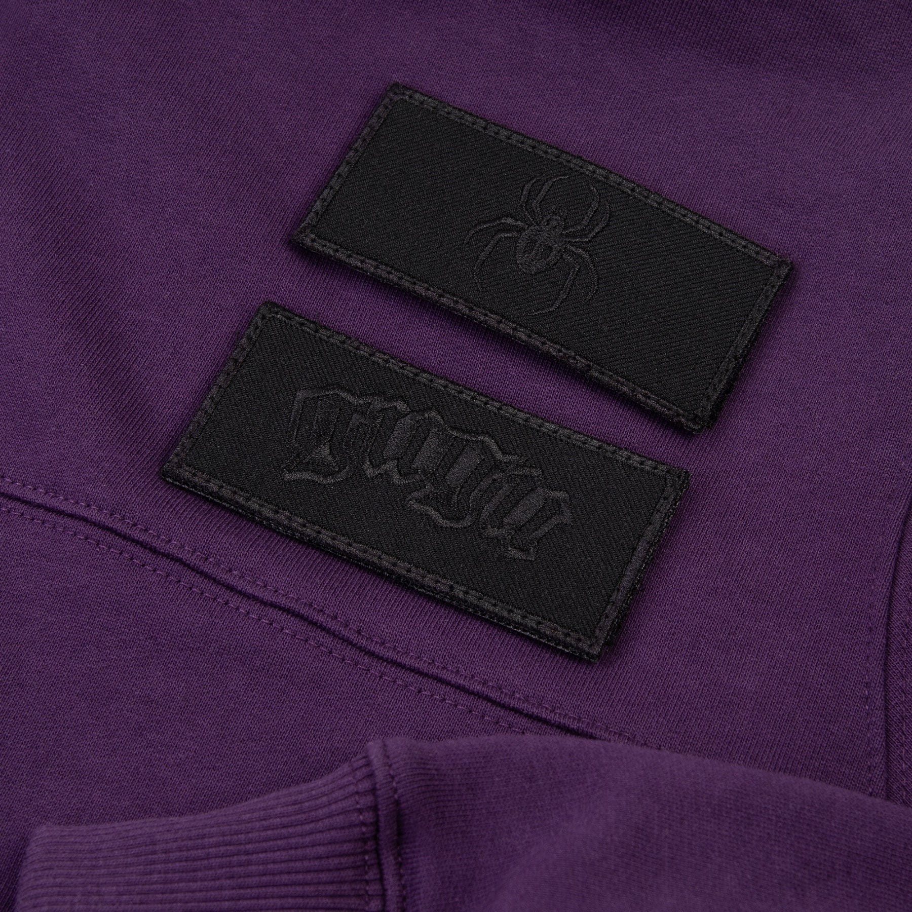 hoodie tech "GHOST OPS" violet - Image 3