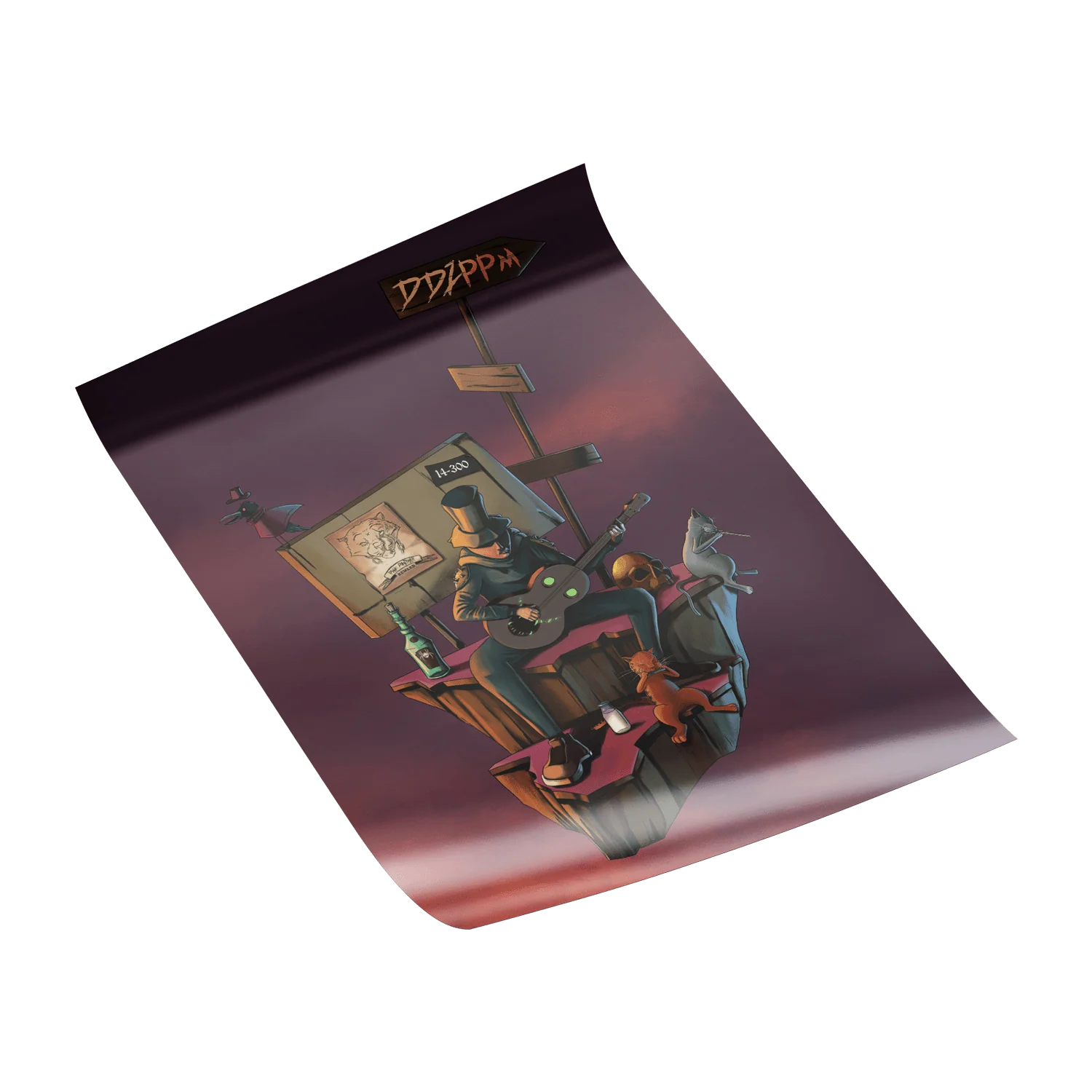 plakat "GUGU OUTLAND" - Image 3