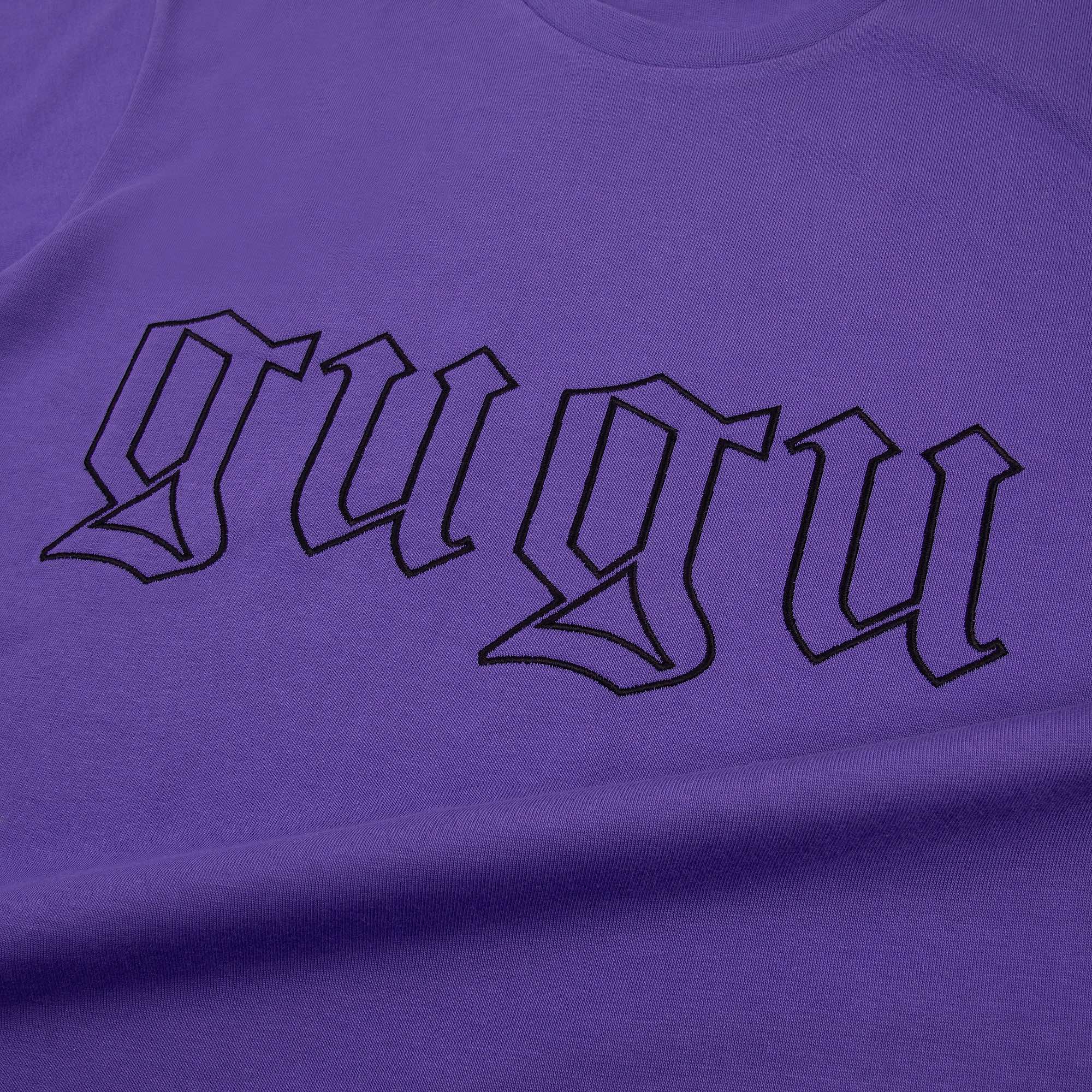t-shirt "GUGU OUTLINE" violet - Image 3